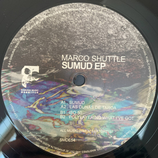 Marco Shuttle - Sumud EP | Samurai Music (SMDE54) - 2
