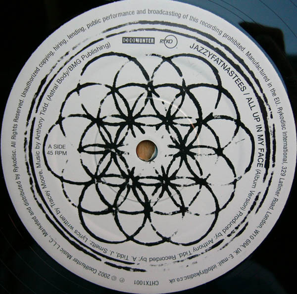 Jazzyfatnastees - All Up In My Face | CoolHunter Music (CHTX1001) - 3 Jazzyfatnastees - All Up In My Face | CoolHunter Music (CHTX1001) - 3