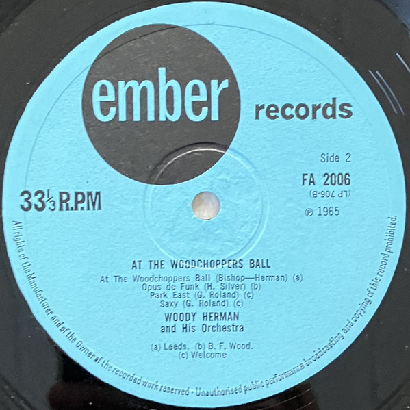 Woody Herman And His Orchestra - At The Woodchoppers Ball | Ember Records (FA 2006) - 4