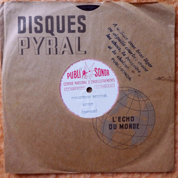 Unknown Artist - Fromageries Reignier (Nan-Nan) | Publi-Sonor (none) - main