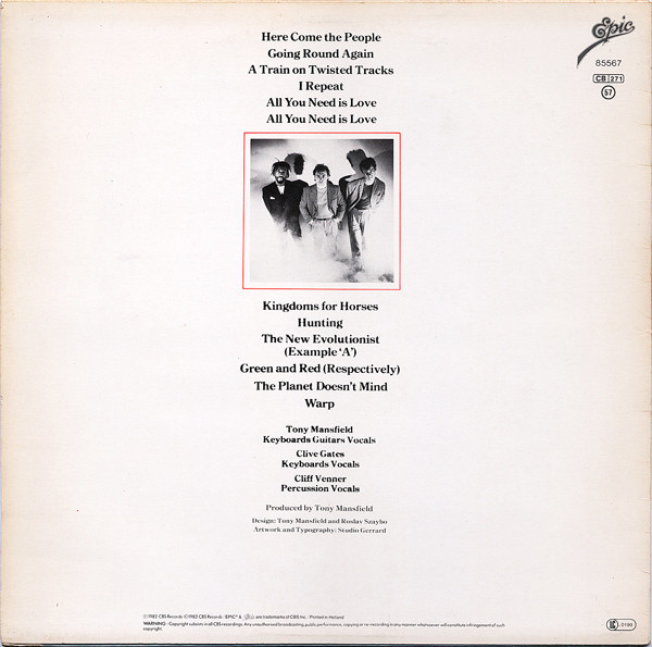 New Musik - Warp | GTO (EPC 85567) - 2