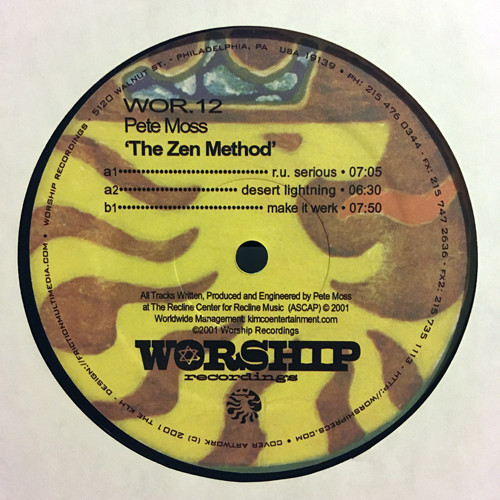 Pete Moss - The Zen Method | Worship Recordings (WOR 12) - main