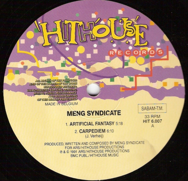Meng Syndicate - Artificial Fantasy | Hithouse Records (HIT 6.007) - 3