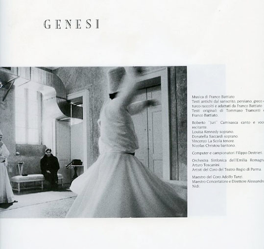 Franco Battiato - Genesi | Fonit Cetra (LMAD 3031) - 2