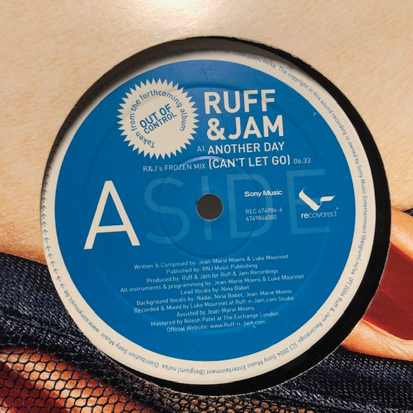Ruff & Jam - Another Day (Can't Let Go) | Recovered (REC 674984-6) - 3