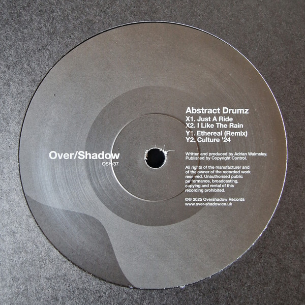 Abstract Drumz - Just A Ride EP | Over/Shadow (OSH/37) - 2