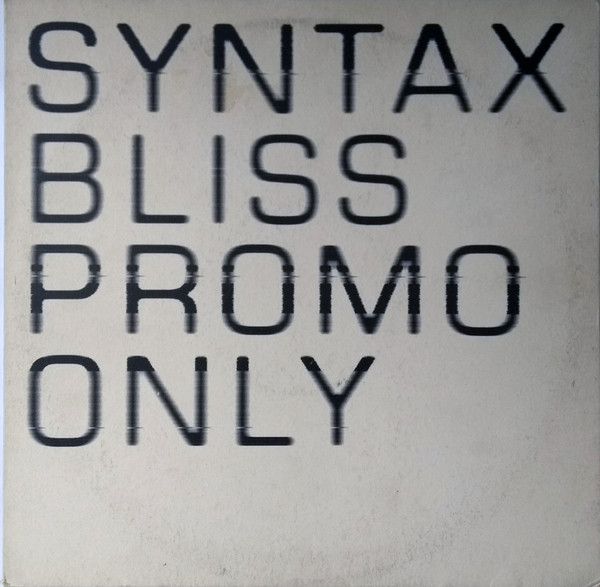 Syntax - Bliss | Illustrious (SAMPMS 13759 6) Syntax - Bliss | Illustrious (SAMPMS 13759 6)