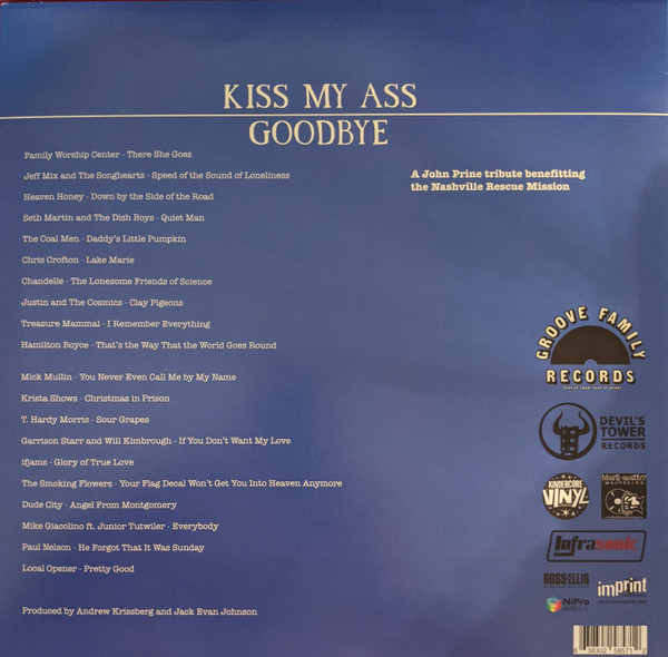 Various - Kiss My Ass Goodbye (John Prine Tribute) | Devil's Tower Records (DT-21)