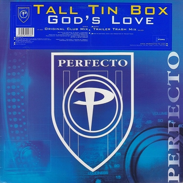 Tall Tin Box - God's Love | Perfecto (PERF 21T) - main