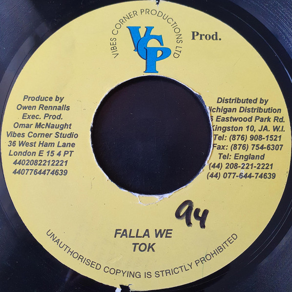 T.O.K. - Falla We | Vibes Corner Productions LTD (none) - main