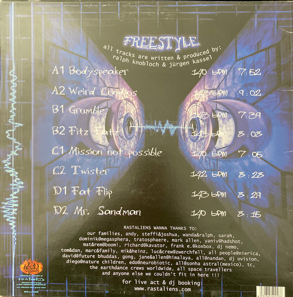 Rastaliens - Freestyle | Balloonia Ltd. (BALLLP022) - 2 Rastaliens - Freestyle | Balloonia Ltd. (BALLLP022) - 2