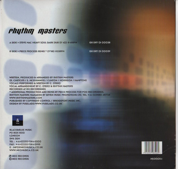 Rhythm Masters - Heavy Soul | Black & Blue (NEO12054) - 2