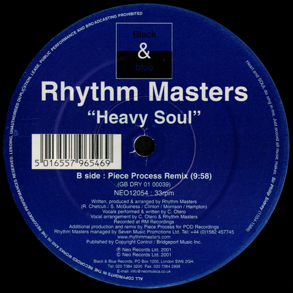 Rhythm Masters - Heavy Soul | Black & Blue (NEO12054) - 4
