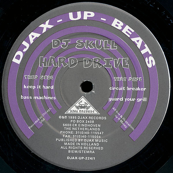 DJ Skull - Hard Drive | Djax-Up-Beats (DJAX-UP-224)