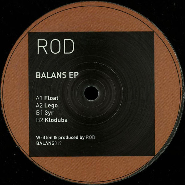 Rod - Balans EP | Balans Records (BALANS019)