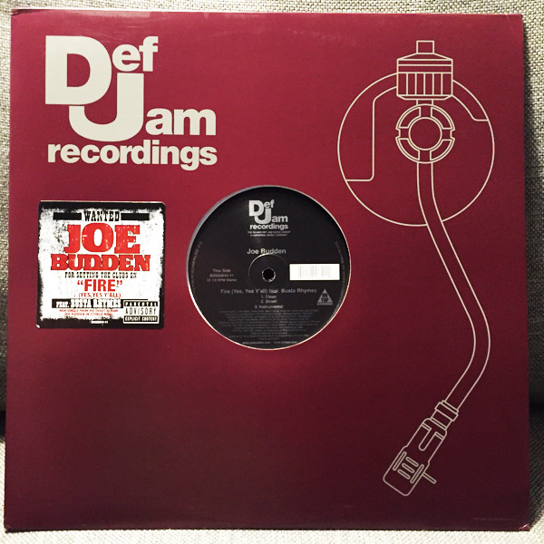 Joe Budden Feat. Busta Rhymes - Fire (Yes, Yes Y'all) | Def Jam Recordings (B0000844-11)