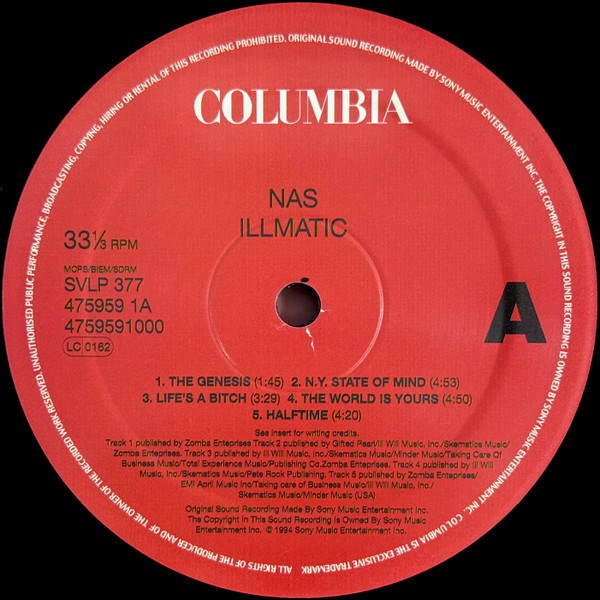 Nas - Illmatic | Simply Vinyl (SVLP 377) - 3