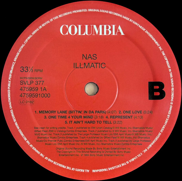 Nas - Illmatic | Simply Vinyl (SVLP 377) - 4