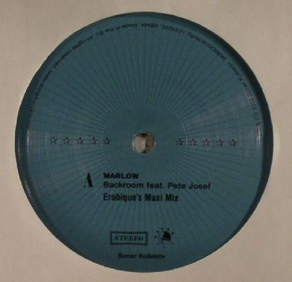 Marlow Feat. Pete Josef - Backroom (Erobique's Maxi Mix) | Sonar Kollektiv (SKRSD003) - 4