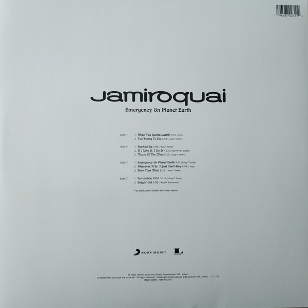 Jamiroquai - Emergency On Planet Earth | Sony Music (19658702311) - main