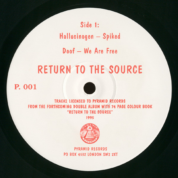Various - Return To The Source - 4 Track EP | Pyramid Records (P001) - 3