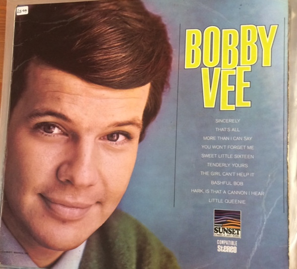 Bobby Vee - Bobby Vee | Sunset Records (SLS 50022E) - main Bobby Vee - Bobby Vee | Sunset Records (SLS 50022E) - main