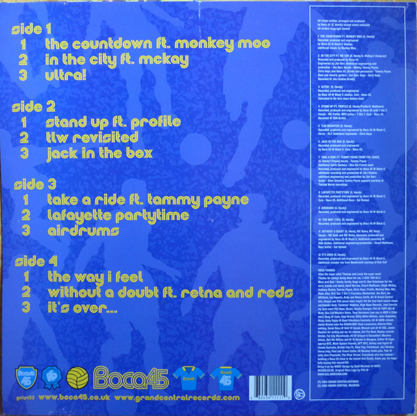 Boca 45 - Pitch Sounds | Grand Central Records (GC LP 133) - 2