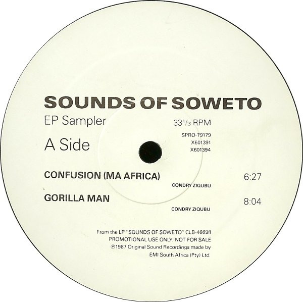 Various - Sounds Of Soweto EP Sampler | Capitol Records (SPRO-79179)