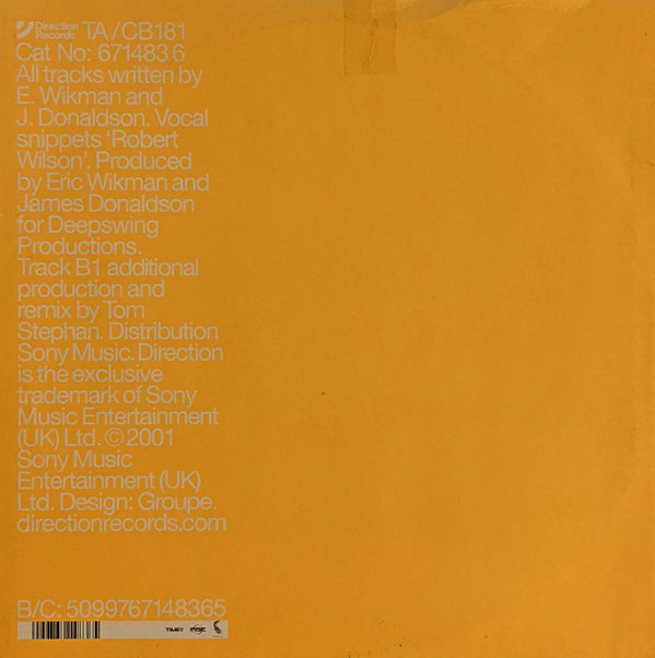 Deep Swing - In The Music | Direction Records (671483 6) - 2 Deep Swing - In The Music | Direction Records (671483 6) - 2