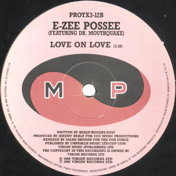 E-Zee Possee Featuring Dr. Mouthquake - Love On Love (Remix) | More Protein (PROTX3-12) - 4