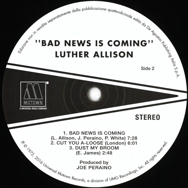 Luther Allison - Bad News Is Coming | Motown (none) - 4