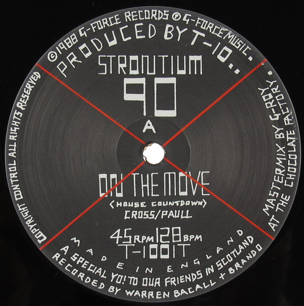 Strontium 90 - On The Move | G-Force Records (T-1001T)