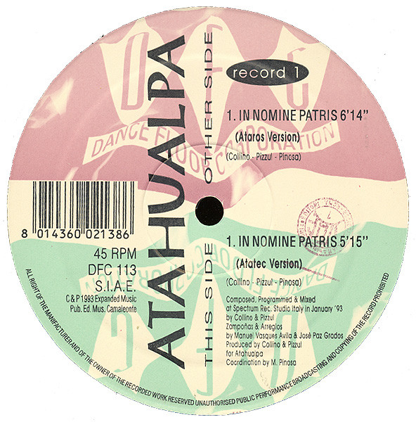 Atahualpa - In Nomine Patris / Anathema | DFC (DFC 113) - 3