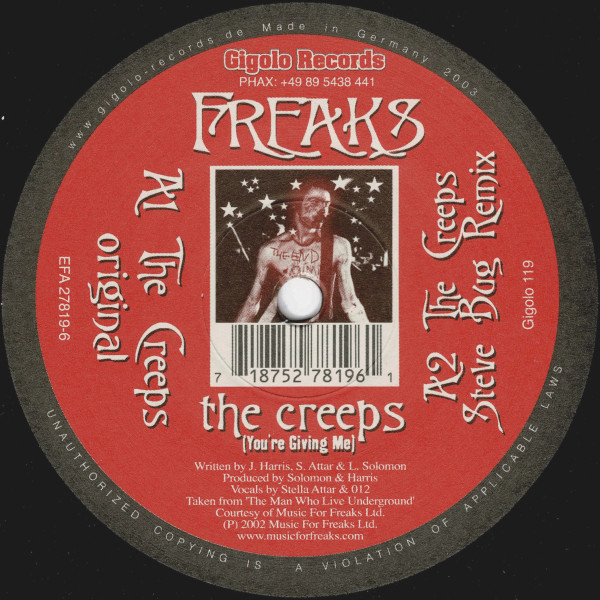 The Creeps (You're Giving Me)