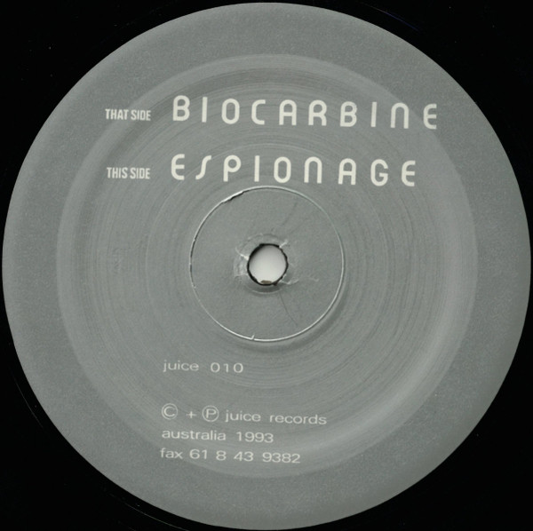 ASIO / Paddee - Biocarbine / Espionage | Juice Records (JUICE010)