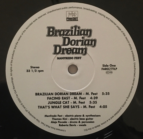 Manfredo Fest - Brazilian Dorian Dream | Far Out Recordings (FARO219LP) Manfredo Fest - Brazilian Dorian Dream | Far Out Recordings (FARO219LP)