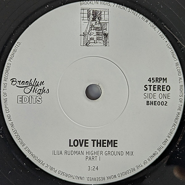Isaac Hayes - Love Theme | Brooklyn Highs Edits (BHE002) - main