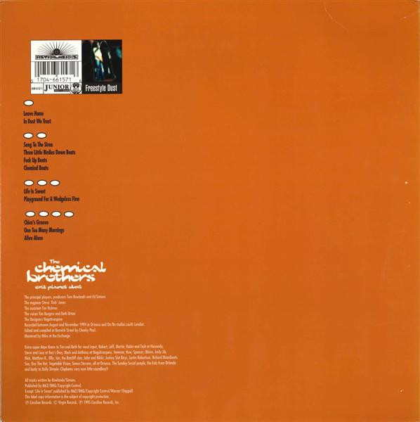 The Chemical Brothers - Exit Planet Dust | Astralwerks (ASW 6157-1) - 2
