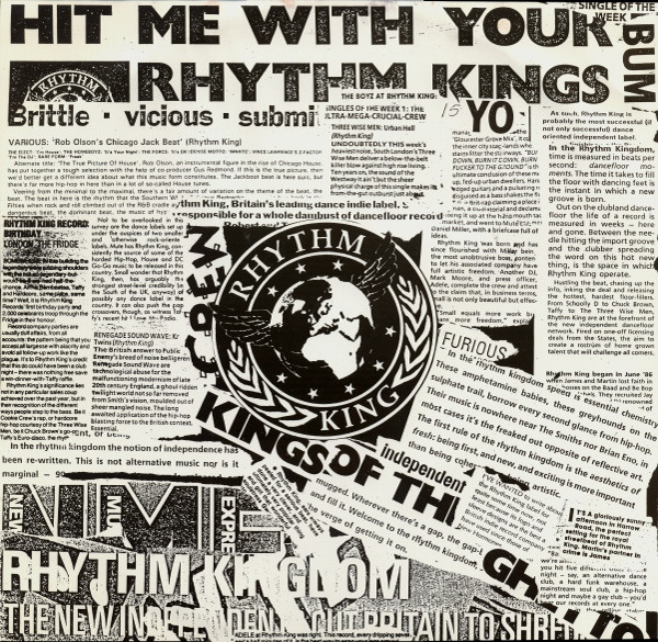 Various - Move... The Rhythm Kingdom LP (The Definitive Compilation) | Rhythm King (LEFT LP5) - 2 Various - Move... The Rhythm Kingdom LP (The Definitive Compilation) | Rhythm King (LEFT LP5) - 2