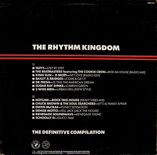 Various - Move... The Rhythm Kingdom LP (The Definitive Compilation) | Rhythm King (LEFT LP5) - 3 Various - Move... The Rhythm Kingdom LP (The Definitive Compilation) | Rhythm King (LEFT LP5) - 3