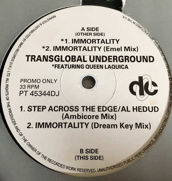 Transglobal Underground - Immortality | Deconstruction (PT 45344DJ)