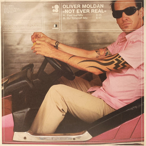 Oliver Moldan - Not Ever Real | Kosmo Records (KOS2011)