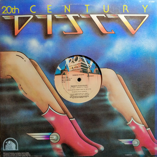 Edwin Starr - Twenty-Five Miles | 20th Century Fox Records (TCD-119) - 2