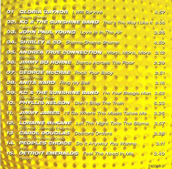 Various - Best of Disco | ARS Productions Belgium (740398-2) - 2 Various - Best of Disco | ARS Productions Belgium (740398-2) - 2