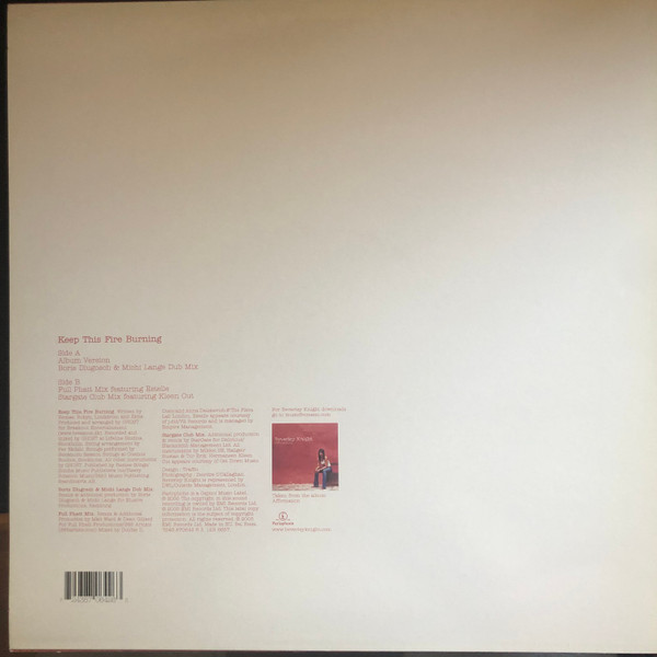 Beverley Knight - Keep This Fire Burning | Parlophone (12R 6657) - 2 Beverley Knight - Keep This Fire Burning | Parlophone (12R 6657) - 2