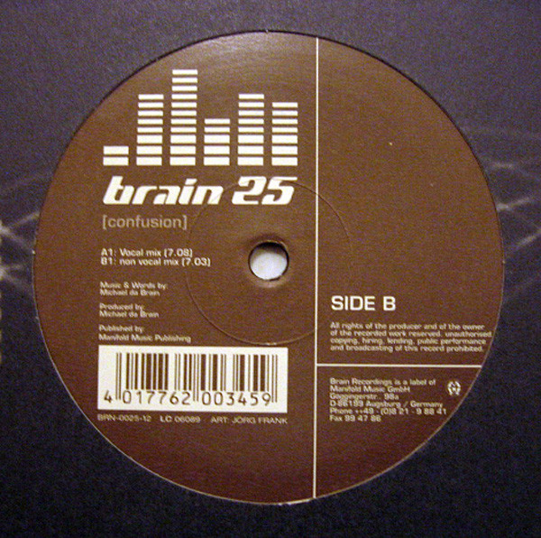 Brain - Confusion | Brain Recordings (BRN-0025-12) - main
