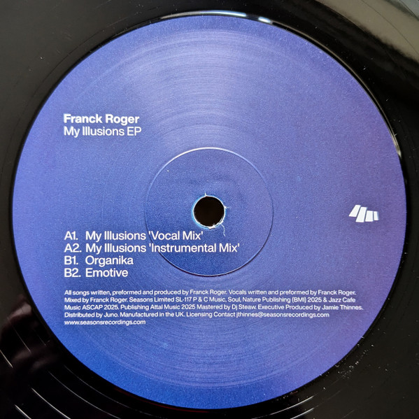 Franck Roger - My Illusions EP | Seasons Limited (SL-117)