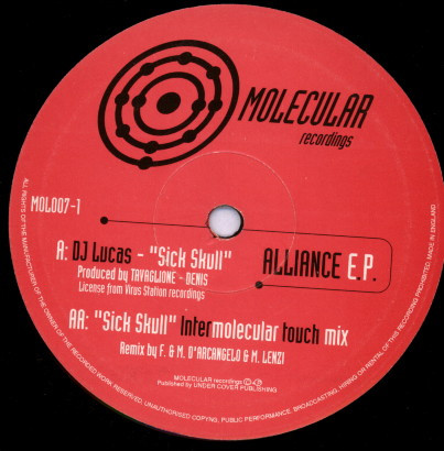DJ Lukas - Alliance EP | Molecular Recordings (MOL007-1)