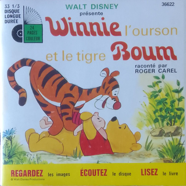 Roger Carel - Winnie L'ourson Et Le Tigre Boum | Disneyland (36622)