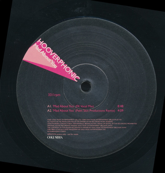 Hooverphonic - Mad About You | Columbia (XPR2727) - 2